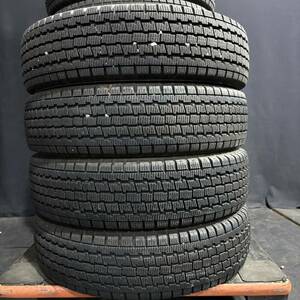 バリ山★送料無料★2021年製★ 145/80R12 80/78N ( 145R12 6pr ) ブリヂストン W300 スタッドレス 4本セット