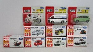 ■ トミカ 『10台セット』 日産 フェアレディZ パトロールカー ・ 酒井重工業 タンデム振動ローラ・ ヤンマーコンバイン AJ218 他