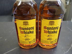 SUNTORY WHISKY サントリー ウイスキー 角 大容量 業務用 40％ 2.7L ペットボトル 2700ml 未開封品 2本セット