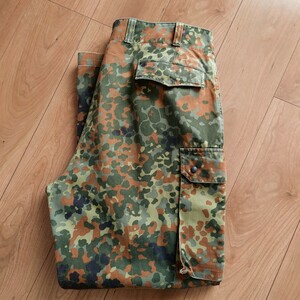 ドイツ軍 フレクター迷彩 ミリタリーカーゴパンツ 古着/W38L30【L843】