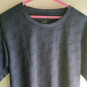 メンズシャツ【PUMA/サイズチェストLL/104~112cm】未使用 紺色