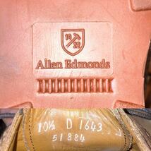 ビッグサイズ 28-28.5cm程 Allen Edmonds アレンエドモンズ ウイングチップ ダービー US10 1/2D ブラウン グッドイヤー製法_画像10