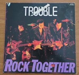 　朝まで踊ろう〜ロックトゥギャザー／ＴＲＯＵＢＬＥ （ＴＨＥ虎舞竜）　12インチアナログ盤（高橋ジョージ）