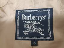 【管37】Burberrys バーバリーズ レディース カシミヤコート（キャメル・サイズ15）_画像3