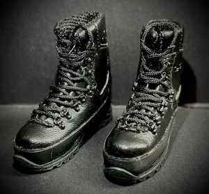 【在1/売り切り/値上げ予定】DAMTOYS製 模型 1/6 スケール 男性 フィギュア用 装備 部品 衣装 靴 レザー ブーツ 高品質(未使用