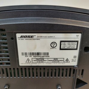 ☆BOSE WaveMusicSystem Ⅲ ウェーブミュージックシステム3 ボーズ CDラジカセの画像7