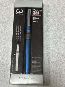 トンボ　ZOOM505mf　ボールペン2色＋シャープペンシル　 プルシアンブルー SB-TCZA44　Tombow　ズーム