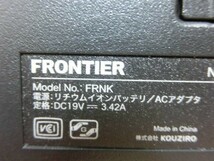 ●FRONTIER 14型 ノートパソコン FRNK 通電確認のみ 部品取用 ジャンク品 現状品 G6312_画像10