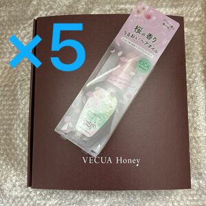 vecua honey wonder honey ワンダーハニー　エンリッチヘアオイル　サクラウララ 50ml 5点セット