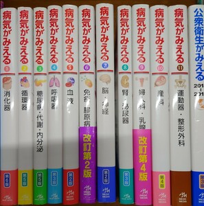 12月25日まで　　　　病気がみえるの1～11　公衆衛生がみえる　最新版