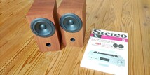 【理由あり】Stereo2012年8月号　付録SCANSPEAK製スピーカー　(Fostex P800-Eに取り付け済み)_画像1