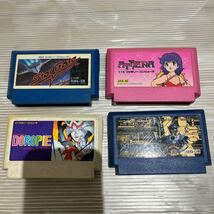 希少品 ファミコンソフト まじかるキッズどろぴー ソルブレイン スターゲイト アテナ ATHENA 4本セット_画像1