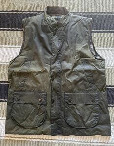 Barbour WESTMORLAND／バブァ　ベスト 90年代ヴィンテージ　〈A220 EX.LARGE〉　MADE IN ENGLAND