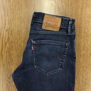 【EL415】Levi's 511 W33 L32 色落ち加工 ジーンズ ジーパン デニムパンツ ストレッチ生地 メンズブランド古着 リーバイス511 送料無料