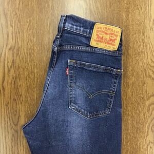 【EL413】Levi's 511 W34 L30 色落ち加工 ジーンズ ジーパン デニムパンツ ストレッチ生地 メンズブランド古着 リーバイス511 送料無料