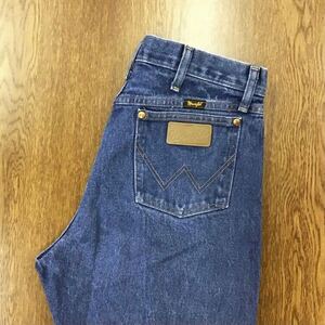 【EL269】Wrangler 13MWZ W34 L30 ジーンズ ジーパン デニムパンツ メンズブランド古着 ラングラー 送料無料