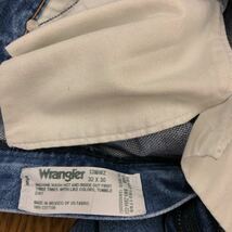 【EL069】Wrangler 13MWZ W32 L30 ジーンズ ジーパン デニムパンツ メンズブランド古着 ラングラー 送料無料_画像6