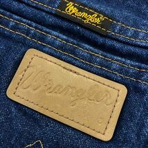 【EL496】Wrangler 13MWZBP ジーンズ ジーパン デニムパンツ 内側ウエスト紐付き メンズブランド古着 ラングラー 送料無料_画像6