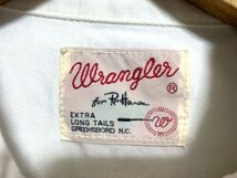 ★美品　Wrangler for Ron Herman ラングラー × ロンハーマン別注　テンセル100% ウエスタンシャツ ホワイト XS_画像5