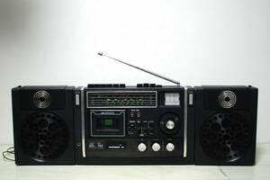 SUNNY-VOX　ラジカセ ラジオ→OK テープ→NG ジャンク／検索用 スピーカー分離型 アンティーク レトロ【12038】