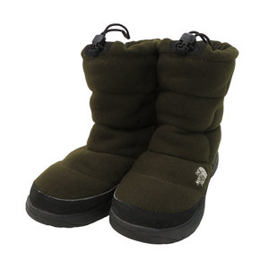 【1円】THE NORTH FACE ザ ノースフェイス 9041729N3X ウインターブーツ Nuptse Bootie ヌプシ カーキ系 24.0cm [240001932189]