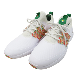 【美品】PUMA GOLF プーマゴルフ ×ARNOLD PALMER 376500-01 IGNITE ゴルフシューズ ARTICULATE PalmerCamo ホワイト系 28cm[240101081378]