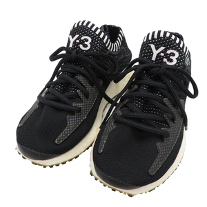 【1円】Y-3 ワイスリー F97404/×adidas スニーカー RAITO RACER ブラック系 22.5 [240101059460]