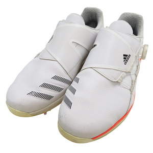 ADIDAS GOLF アディダスゴルフ H69223 ゴルフシューズ ZG21 BOA ホワイト系 25 [240101095219] ゴルフウェア メンズ