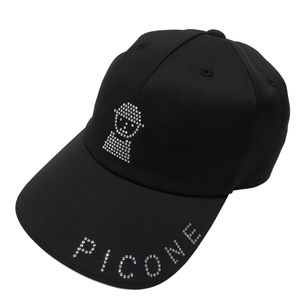 【新品】PICONE CLUB　ピッコーネクラブ 2023年モデル リボン キャップ ブラック系 [240101099837] ゴルフウェア