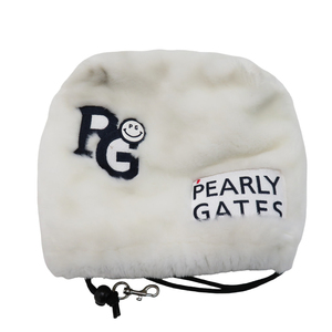PEARLY GATES パーリーゲイツ ボア アイアン ヘッドカバー ホワイト系 IR [240101099672] ゴルフウェア