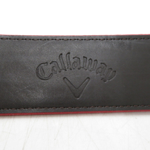 CALLAWAY キャロウェイ ロゴバックルベルト レッド系 [240101099974] ゴルフウェア_画像6