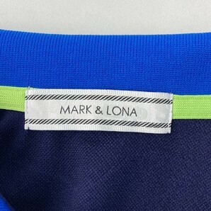 MARK&LONA マークアンドロナ 半袖ポロシャツ カモフラ柄 パープル系 50 [240101083579] ゴルフウェア メンズの画像5