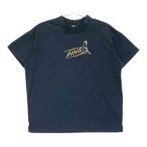 【新品】PING ピン 2023年 半袖ハイネックTシャツ ネイビー系 L [240101077444] ゴルフウェア レディース_画像1