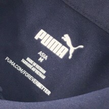 PUMA GOLF プーマゴルフ 930032 半袖ポロシャツ 総柄 ネイビー系 M [240101080593] ゴルフウェア メンズ_画像5