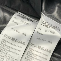 【新品】HONMA ホンマゴルフ 131-733431 レインウェア セットアップ ブラック系 XL [240101079546] ゴルフウェア メンズ_画像9