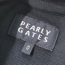 PEARLY GATES パーリーゲイツ 半袖ポロシャツ ニコちゃん ネイビー系 0 [240101084293] ゴルフウェア レディース_画像5