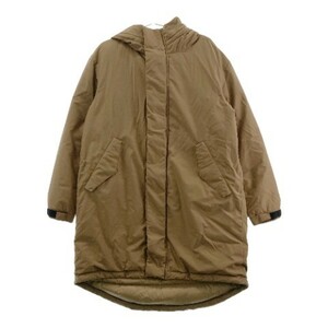 【1円】snow peak × relume 19AW フード ダウンジャケット ダウンコート ブラウン系 L [240001887790]