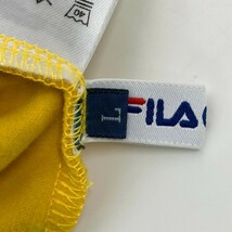 FILA GOLF フィラゴルフ タートルネック 長袖Tシャツ イエロー系 L [240101092076] ゴルフウェア メンズ_画像6