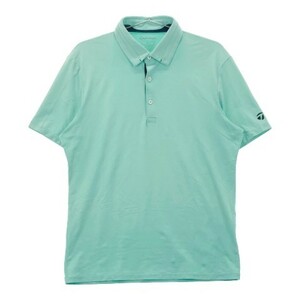 TAYLOR MADE TaylorMade рубашка-поло с коротким рукавом оттенок зеленого M [240101091728] Golf одежда мужской 
