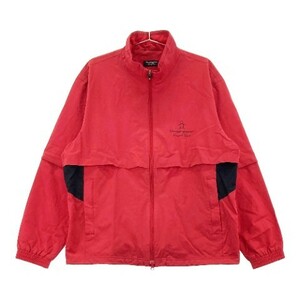 MUNSINGWEAR マンシングウェア 上MG6013/下MG6014 2way レインウェア 上下セットアップ レッド系 L [240101082733] ゴルフウェア メンズ