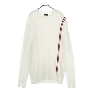 MONCLER モンクレール H10919C00003 ニット セーター ホワイト系 XL [240101091675] メンズ