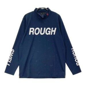 ROUGH&SWELL ラフアンドスウェル ハイネック 長袖Tシャツ ネイビー系 M [240101102165] ゴルフウェア メンズ