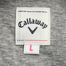 CALLAWAY SELECT キャロウェイ セレクト 長袖ポロシャツ リボン 総柄 ブルー系 L [240101101481] ゴルフウェア レディース_画像5