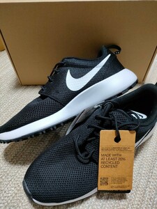  новый товар NIKE GOLF low siG 28cm Nike туфли для гольфа фиксация шиповки чёрный × белый спортивные туфли легкий черный белый 