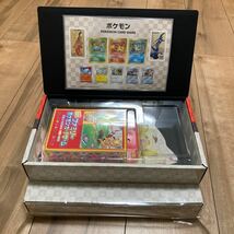 ★未使用 ポケモンカードゲーム 切手BOX 見返り美人・月に雁セット 切手有 ポストカード有 プロモ無_画像1