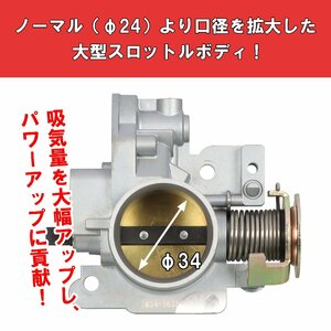 モンキー125（JB02）・グロム（JC75）キタコ　ビッグスロットルKIT　ボアアップKIT164cc・181cc対応　403-1300100　取寄せ品