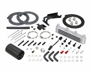 モンキー125（JB02）キタコ　スーパーオイルクーラーKIT　3段コア・オイルキャッチタンク（シルバー）付　360-1300160　取寄せ