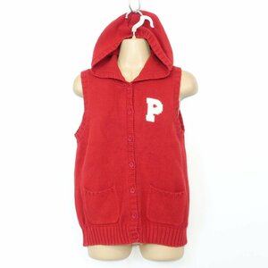 PINK HOUSE* sweater the best warm with a hood . button pocket equipped autumn winter red series z5353