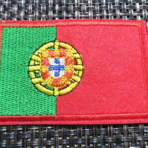  赤緑PTポルトガル国旗■新品 ポルトガル portugal国旗 刺繍ワッペン■激シブ■サッカー レース■オートバイ バイク■洋服・衣類・衣服DIYの画像4