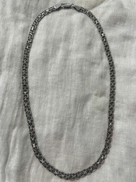 Italian vintage silver necklace